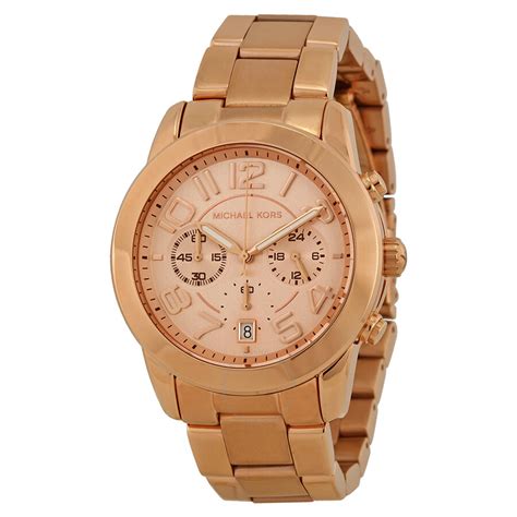 Michael Kors Mercer Chronograph Rose Gold